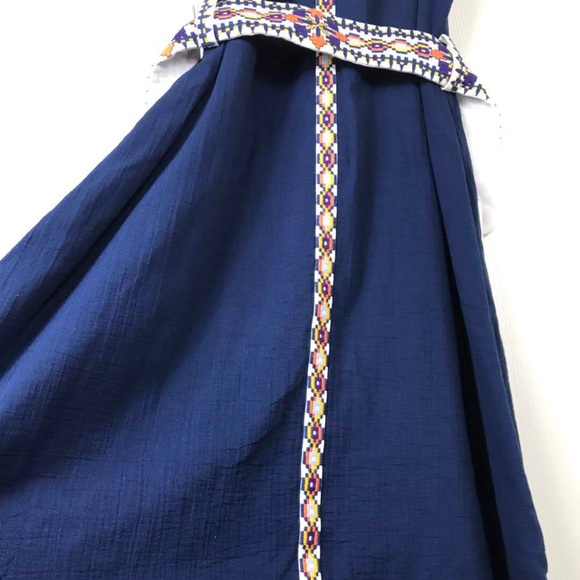 NWT $398 Tory Burch Savannah Embroidered Dress - Picture 4 of 6